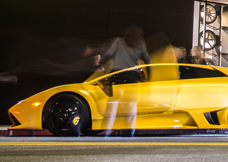 Illustration for article titled Here's What A Beverly Hills Lamborghini Party Looks Like